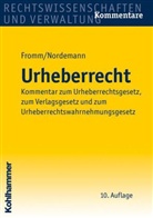 From, Friedrich Fromm, Friedrich K. Fromm, Nordemann, Axe Nordemann, Jan Nordemann... - Urheberrecht (UrhR), Kommentar