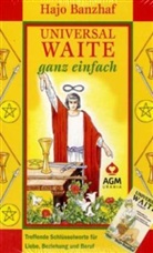 Hajo Banzhaf, Hajo Hanzhaf - Universal Waite - ganz einfach, m. Rider/Waite-Tarotkarten