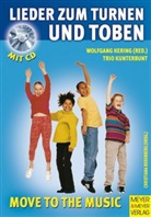 Kunterbunt Trio, Trio Kunterbunt, Wolfgan Hering, Tri Kunterbunt, Christiana Rosenberg - Lieder zum Turnen und Toben, m. Audio-CD