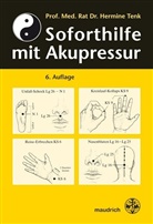 Hermine Tenk, Hermine (Prof. Med.-Rat Dr.) Tenk - Soforthilfe mit Akupressur