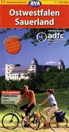 ADFC Radtourenkarten: ADFC-Radtourenkarte Ostwestfalen, Sauerland