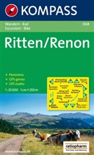 Kompass Karten: Kompass Karte Ritten / Renon