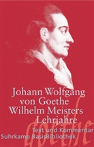 Johann Wolfgang von Goethe, Joachim Hagner - Wilhelm Meisters Lehrjahre