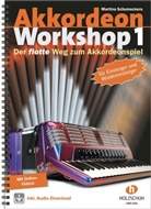 Martina Schumeckers - Akkordeon Workshop, m. Audio-CD u- DVD. Bd.1