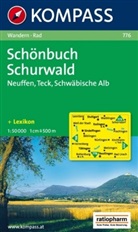 Kompass Karten: Kompass Karte Schönbuch, Schurwald