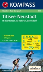Kompass Karten: Kompass Karte Titisee-Neustadt