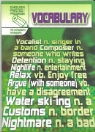 English Practice and Progress - Pre-Intermediate: Vocabulary Pre-Intermediate/intermediate