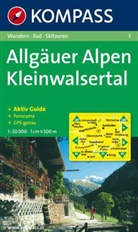 Kompass Karten: Kompass Karte Allgäuer Alpen, Kleinwalsertal