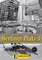 Berliner Platz - Bd. 3: Testheft, m. Audio-CD