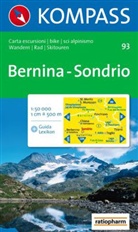 Kompass Karten: Kompass Karte Bernina, Sondrio