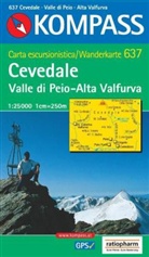 Kompass Karten: Kompass Karte Cevedale, Valle di Peio, Alta Valfurva