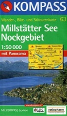 Kompass Karten: Kompass Karte Millstätter See, Nockgebiet