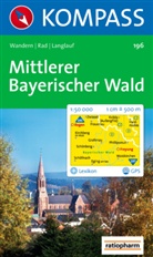 Kompass Karten: Kompass Karte Mittlerer Bayerischer Wald