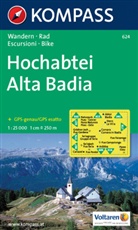 Kompass Karten: Kompass Karte Hochabtei. Alta Badia