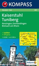 Kompass Karten: Kompass Karte Kaiserstuhl, Tuniberg