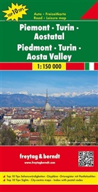 Freytag-Berndt und Artaria KG, Freytag-Bernd und Artaria KG - Freytag Berndt Autokarte: Freytag & Berndt Auto + Freizeitkarte Piemont, Turin, Aostatal. Piedmont, Turin, Aosta Valley. Piemonte, Torino, Valle d' Aosta. Pi&eacute;mont, Turin, Vall&eacute;e d' Aoste