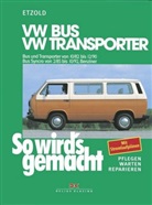 Hans-R Etzold, Hans-Rüdiger Etzold, Rüdiger Etzold, Rüdiger (Dr.) Etzold, Volkswagen AG Frank Hülsebusch 1., Trakt D Volkswagen AG Frank Hülsebusch 1. OG - So wird's gemacht - 38: VW Bus und Transporter von 10/82 bis 12/90, VW Bus Syncro von 2/85 bis 10/92