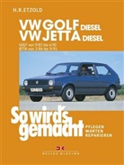 Etz, Hans-Rüdiger Etzold, Rüdiger Etzold, Trakt D Volkswagen AG Frank Hülsebusch 1. OG - So wird's gemacht - 45: VW Golf II Diesel 9/83-6/92, Jetta Diesel 2/84-9/91