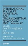 FORD, J. Kevin Ford, Hodgkinson, Gerard Hodgkinson, Gerard P. Hodgkinson, Gerard P. (University of Leeds Hodgkinson... - International Review of Industrial and Organizational Psychology