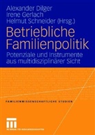 Alexander Dilger, Irene Gerlach, Helmut Schneider - Betriebliche Familienpolitik