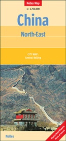 Nelles Maps: China Northeast 1:1'500'000 - ancienne édition
