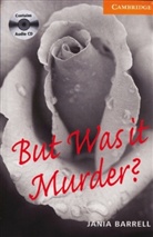 Jania Barrell - But Was it Murder? Buch und CD
