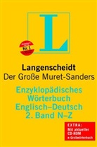 Eduar Muret, Daniel Sanders, Springer, Otto Springer - Enzyklopädisches Wörterbuch der englischen und deutschen Sprache. Der Große Muret-Sanders - 1/2: Englisch-Deutsch, m. CD-ROM. Bd.2