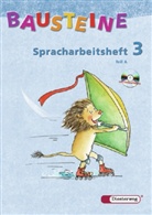 Siegfried Buck - Bausteine Deutsch, Spracharbeitshefte: Spracharbeitsheft 3. Klasse, Teil A/B, 2 Bde. m. CD-ROM