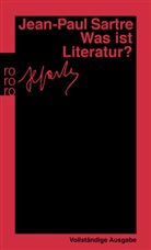 Jean-P Sartre, Jean-Paul Sartre, Traugot König, Traugott König - Was ist Literatur?