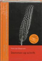 F. van Oostrom, Frits van Oostrom - Stemmen op schrift