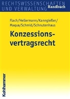 Gabriel Flach, Gabriele Flach, Diete Gersemann, Dieter Gersemann, Joha Hellermann, Johannes Hellermann... - Konzessionsvertragsrecht
