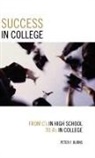 Peter F. Burns, Burns Peter F. - Success in College