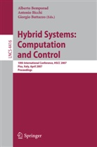A. Bemporad, Alberto Bemporad, Antonio Bicchi, A. Bicci, Giorgio Buttazzo, Giorgio C Buttazzo... - Hybrid Systems: Computation and Control