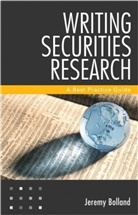 Jeremy Bolland - Writing Securities Research