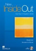 Vaughan Jones, Sue Kay - New Inside Out - Beginner: New Inside Out Beginner Student Book with CD-ROM Pack