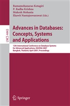 Ramamohanarao Kotagiri, P. Radha Krishna, Mukesh Mohania, Mukesh Mohania et al, Ekawit Nantajeewarawat, P Radha Krishna - Advances in Databases: Concepts, Systems and Applications