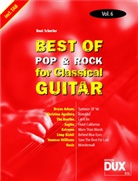 Best of Pop & Rock for Classical Guitar. Vol.6