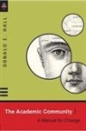 Donald Hall, Donald E. Hall - The Academic Community