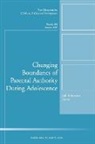 Adolescent Development), Cad, Cad (Child &amp; Adolescent Development), Cad (Child &amp;amp, SMETANA, Judith (EDT) Smetana... - Changing Boundaries Of Parental Authority During Adolescence