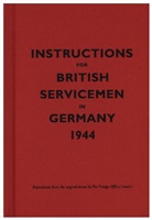 Bodleian Lib, Bodleian Lib, Not Available (NA), Bodleian Library - Instructions for British Servicemen in Germany 1944