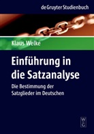 Klaus Welke - Einführung in die Satzgliedanalyse