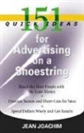 Jean Joachim, Jean C Joachim, Jean C. Joachim - 151 Quick Ideas for Advertising on a Shoestring
