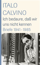 Italo Calvino, Franzisk Meier, Franziska Meier - Ich bedaure, daß wir uns nicht kennen