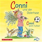 Julia Boehme, Liane Schneider, Diverse - Conni, Audio-CDs: Conni und der Osterhase / Conni spielt Fußball (Meine Freundin Conni - ab 3), 1 Audio-CD (Hörbuch)