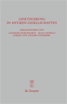 Leonhard Burckhardt, Klau Seybold, Klaus Seybold, Jürgen Ungern-Sternberg, Jürgen von Ungern-Sternberg - Gesetzgebung in antiken Gesellschaften