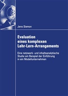 Jens Siemon - Evaluation eines komplexen Lehr-Lern-Arrangements