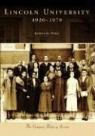 Arnold G. Parks - Lincoln University: 1920-1970