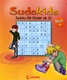 Deike Press, Nicole Schoening, Loewe Lernen und Rätseln - Sudoku für Kinder ab 10. Block 4. Block.4