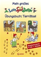 Birgitt Carstens, Sabine Kalwitzki, Simone Wirtz - Mein großes LernSpielZwerge Übungsbuch: Tierrätsel