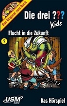 Ulf Blanck - Die drei ??? Kids - 5: Flucht in die Zukunft, 1 Cassette